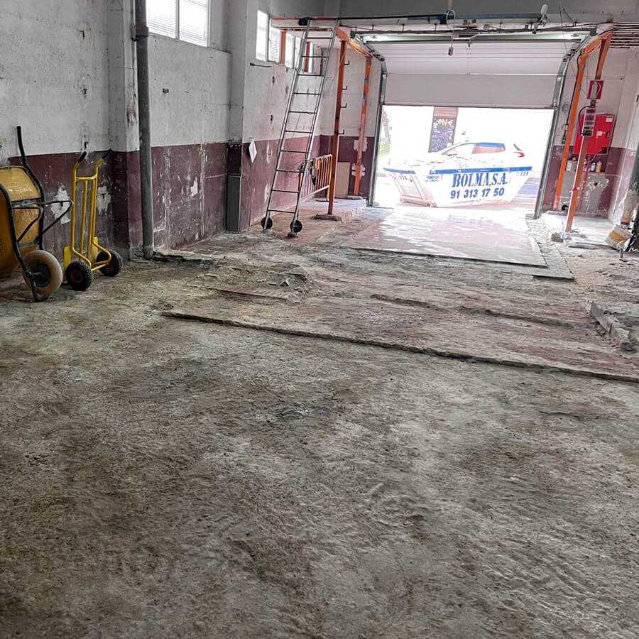 Interior de local comercial