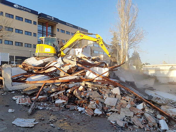 duración demolición vivienda